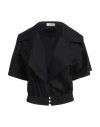 Jijil Woman Shirt Black Size 10 Cotton, Polyamide, Elastane