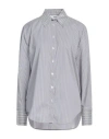 Jijil Woman Shirt Grey Size 10 Cotton, Polyamide, Nylon