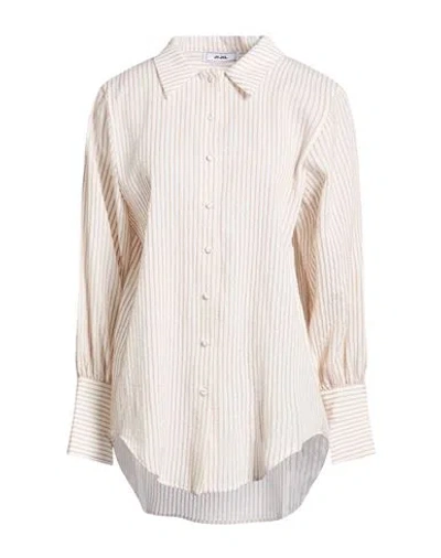 Jijil Woman Shirt Sand Size 6 Viscose, Polyamide, Cotton, Polyester In Pink