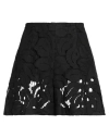 Jijil Woman Shorts & Bermuda Shorts Black Size 4 Cotton, Polyamide, Viscose, Polyester