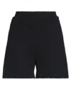 Jijil Woman Shorts & Bermuda Shorts Black Size 6 Cotton In Black