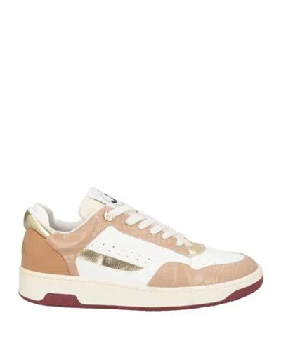 Jijil Woman Sneakers Light Brown Size 8 Textile Fibers In Beige