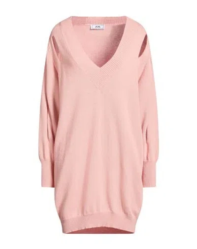 Jijil Woman Sweater Antique Rose Size 4 Polyamide, Wool, Viscose, Cashmere In Pink