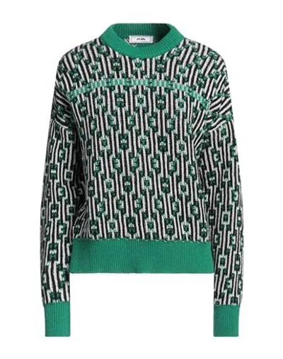 Jijil Woman Sweater Light Green Size 6 Polyester, Polyamide, Wool, Cashmere, Viscose In Multi