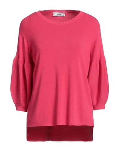 Jijil Woman Sweater Magenta Size 4 Viscose, Polyamide