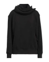 Jijil Woman Sweatshirt Black Size 2 Cotton, Polyester In Black