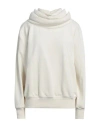Jijil Woman Sweatshirt Cream Size 4 Cotton, Polyester In White