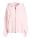 Jijil Woman Sweatshirt Pink Size 6 Cotton, Polyester In Pink