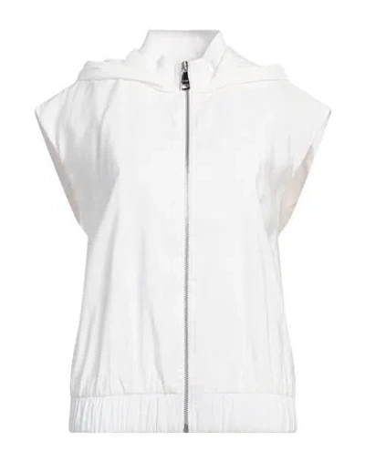 Jijil Woman Sweatshirt White Size 6 Viscose, Polyester