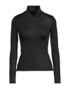 JIJIL JIJIL WOMAN T-SHIRT BLACK SIZE 2 POLYESTER, ELASTANE