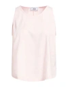 Jijil Woman Tank Top Pink Size 8 Cotton