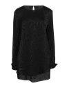 Jijil Woman Blouse Black Size 8 Viscose In Black