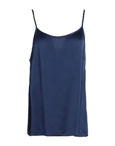 Jijil Woman Top Blue Size 8 Viscose