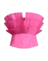 Jijil Woman Top Fuchsia Size 6 Polyester In Pink