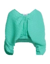 Jijil Woman Top Green Size 4 Polyester In Green