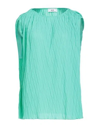 Jijil Woman Top Green Size 4 Polyester