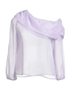 Jijil Woman Top Lilac Size 10 Polyester In Purple