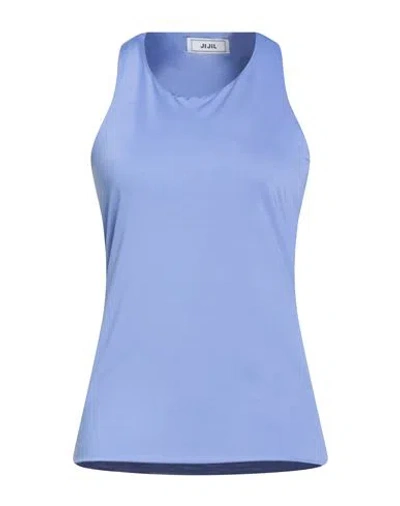 Jijil Woman Top Lilac Size 10 Polyester, Elastane In Purple