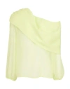 Jijil Woman Top Lime Green Size 4 Polyester