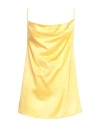 Jijil Woman Top Marigold Size 4 Cotton, Silk, Elastane In Yellow