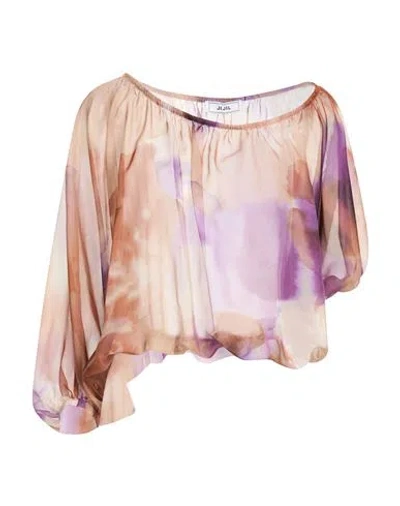 Jijil Woman Top Purple Size 6 Polyester