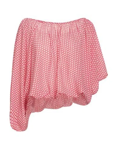 Jijil Woman Top Red Size 4 Polyester In Pink