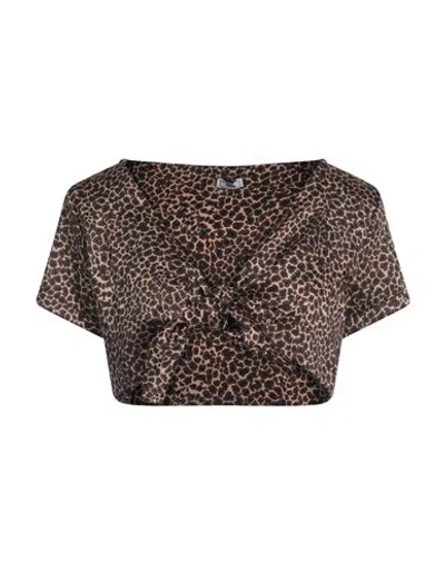 Jijil Woman Top Sand Size Xs Polyester In Beige