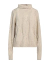 Jijil Woman Turtleneck Ivory Size 2 Polyacrylic, Viscose, Wool, Alpaca Wool In White