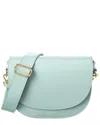 Jijou Capri Hilly Leather Satchel In Blue