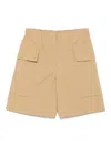 Jil Sander+ Cotton Cargo Shorts In Brown