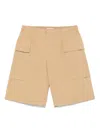 Jil Sander Bermudas Cintura Elastica Marron In Brown