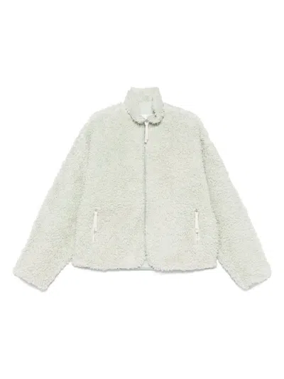 Jil Sander+ Cotton Fleece Jacket In Green