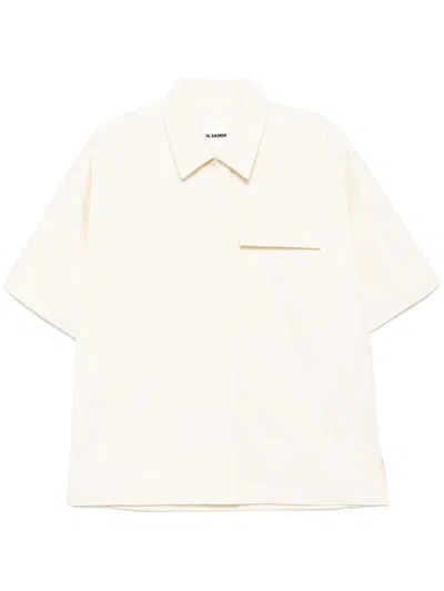 Jil Sander+ Cotton Jacket In Neutrals