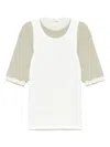 Jil Sander Cotton T-shirt And Tank Top Set