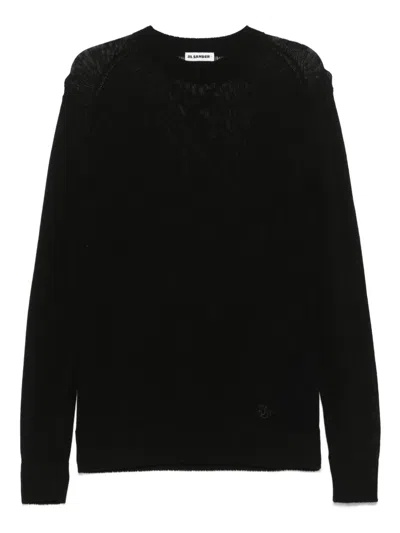 JIL SANDER OPEN-KNIT SWEATER