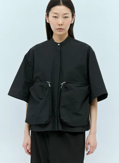 Jil Sander+ Patch Pocket Shirt In Black
