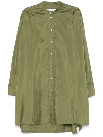 Jil Sander+ Satin Shirt In Green