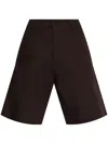 Jil Sander+ Tailored Shorts In Brown
