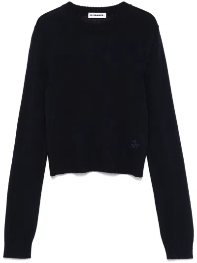 Jil Sander+ Virgin-wool Sweater In Blue
