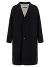 Jil Sander Single-breasted Mid-length Coat