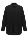 Jil Sander Black Regular Solid Shirt In Black
