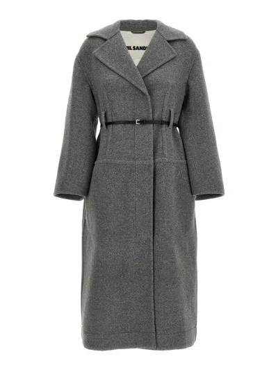 Jil Sander 02 Coat In Gray