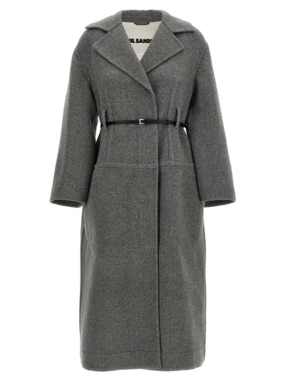 Jil Sander 02 Coats And Trench Coats Grey