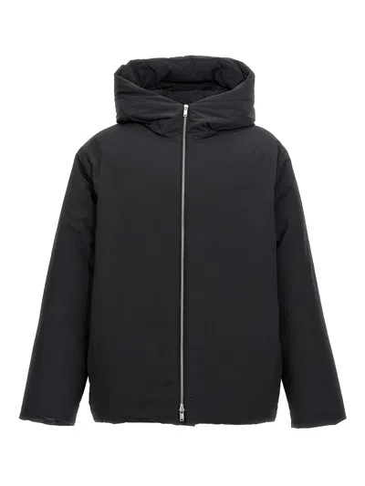 JIL SANDER CHAQUETA ALCOCHADA - NEGRO