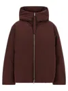 Jil Sander 06 Puffer Jackets Bordeaux In Brown