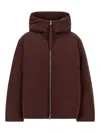Jil Sander 06 Puffer Jackets Bordeaux In Red
