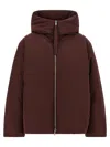 Jil Sander 06 Puffer Jackets Bordeaux In Brown