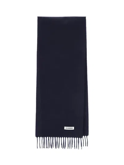 JIL SANDER JIL SANDER 100% VIRGIN WOOL SCARF