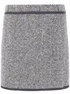 Jil Sander "102 W Trim" Skirt Clothing In Gray