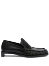 Jil Sander Loafer Aus Leder In ブラック